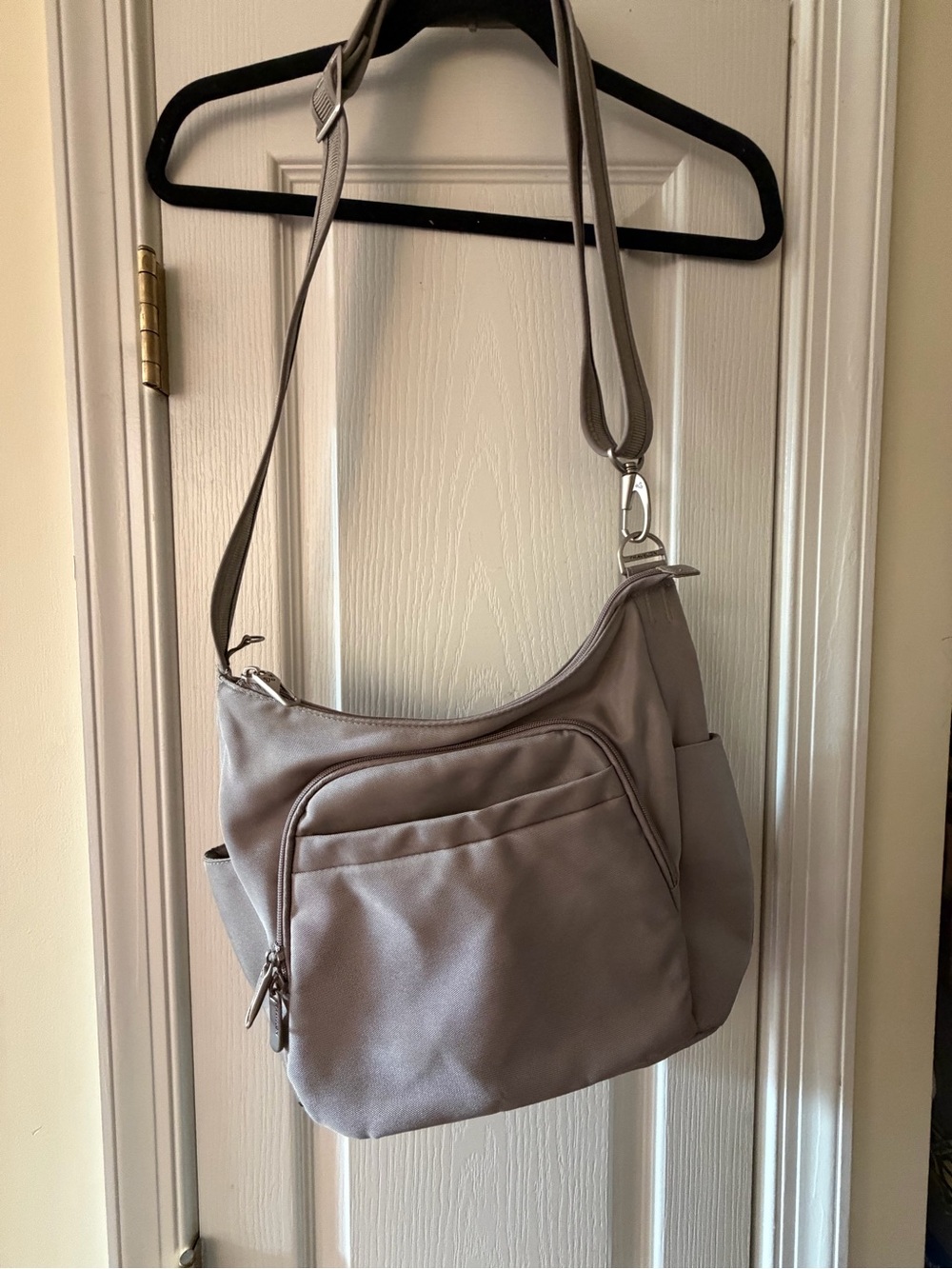 Travelon Gray Crossbody Travel Bag